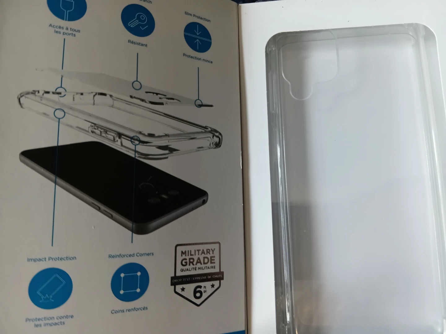 Clear Case for Samsung Galaxy A12 - photo 2