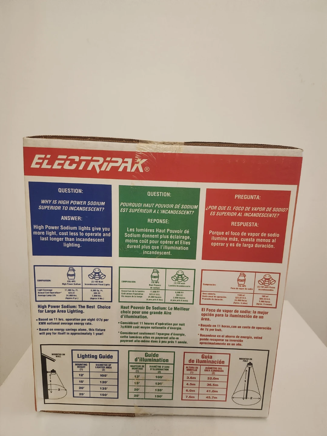 Electripak Security High Power Sodium Light - photo 3
