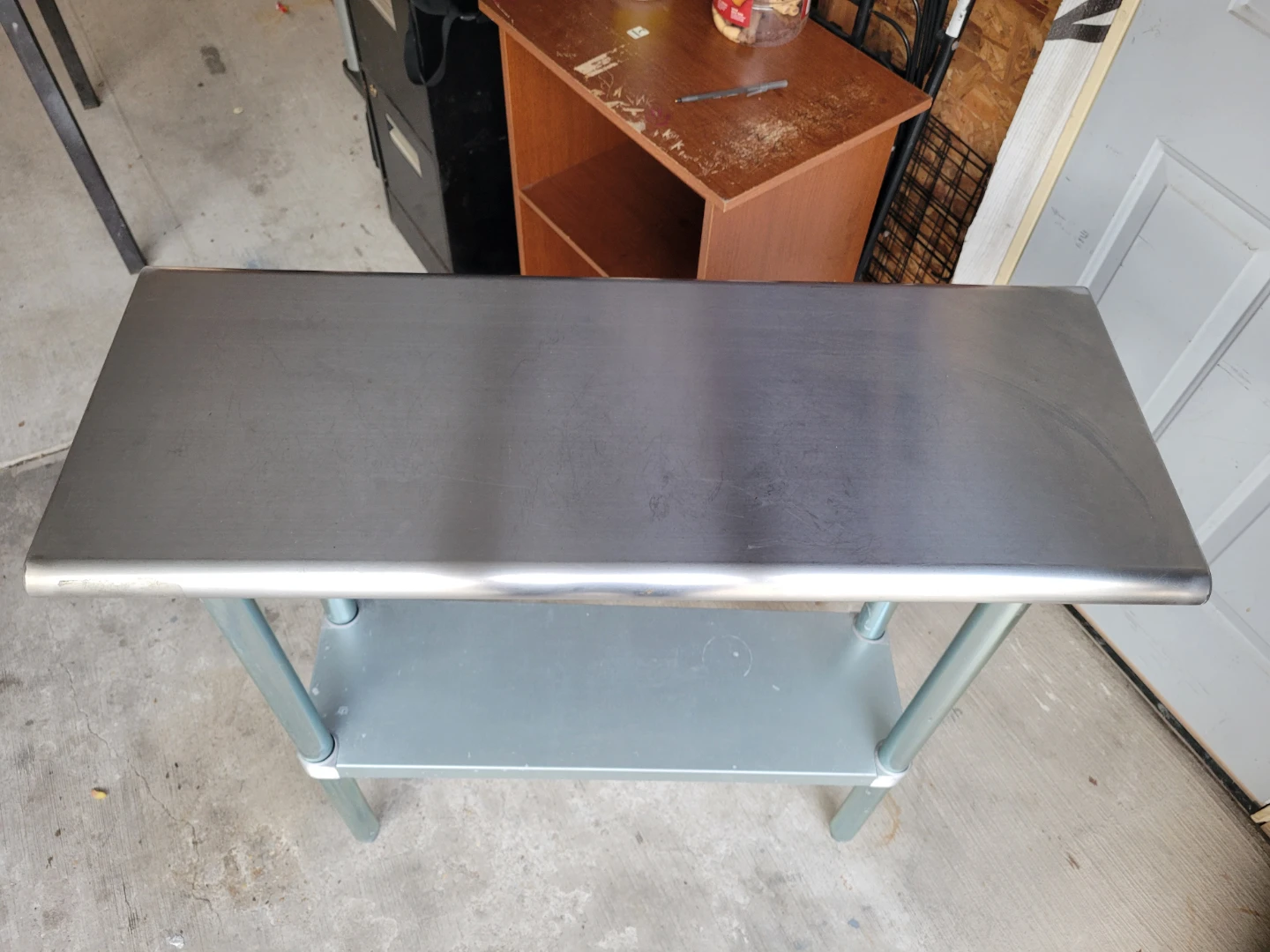 Stainless Steel Work Table with Shelf - photo 2