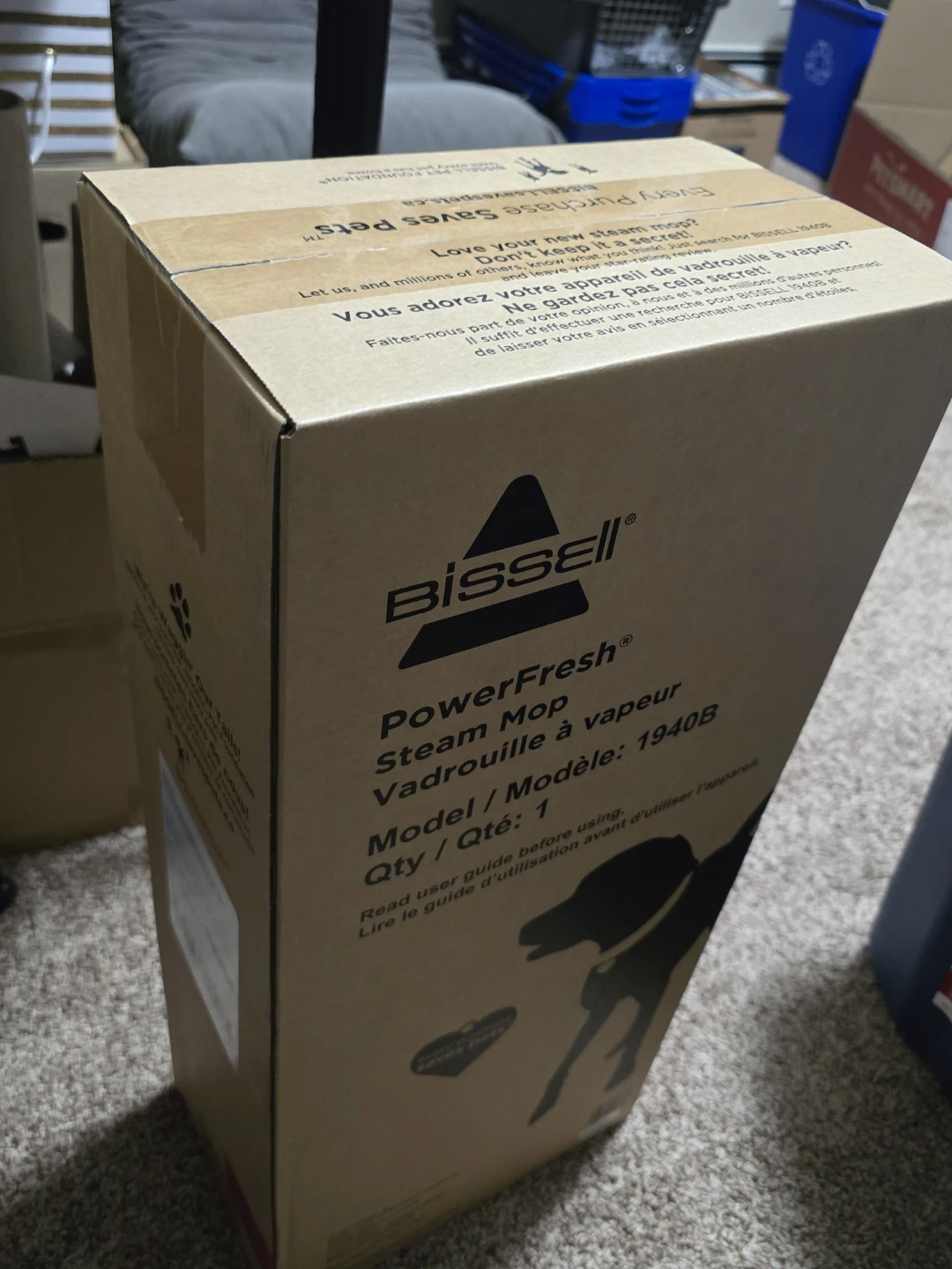 Bissell PowerFresh Steam Mop (Model 1940B) - photo 2