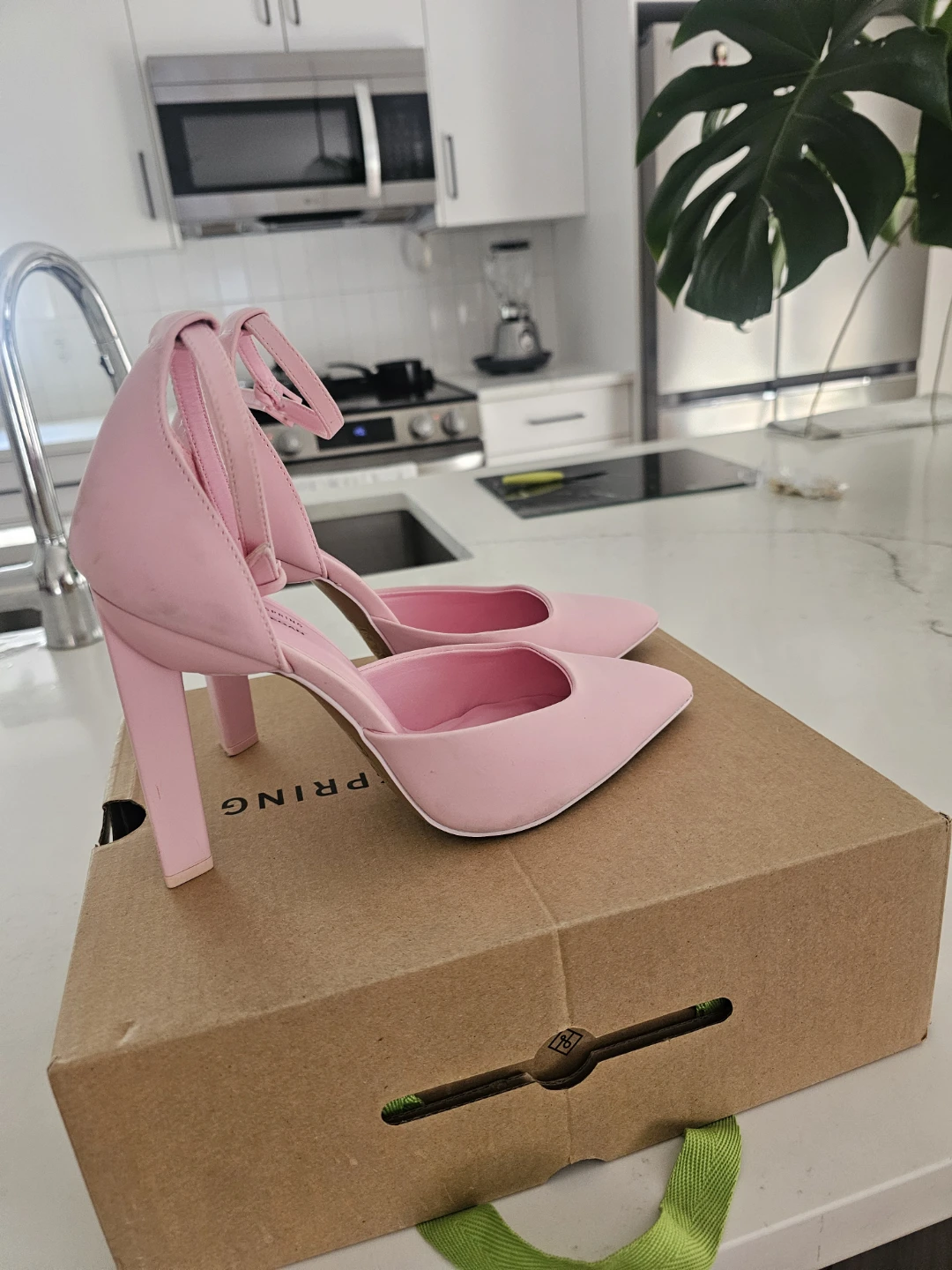 Call It Spring Pink Vegan Heels - photo 3