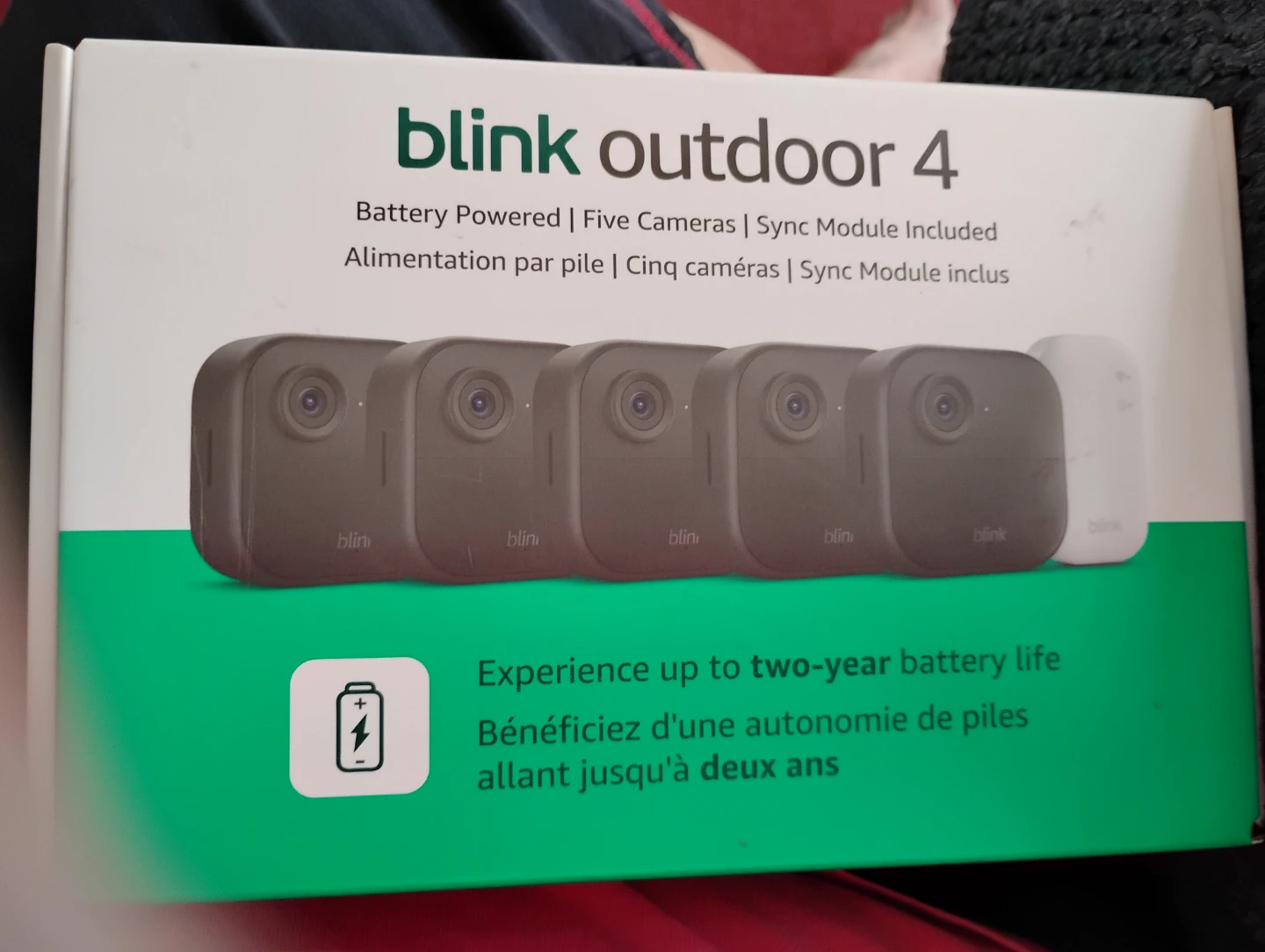 Blink Outdoor 4 Camera System - 5 Cameras + Sync Module