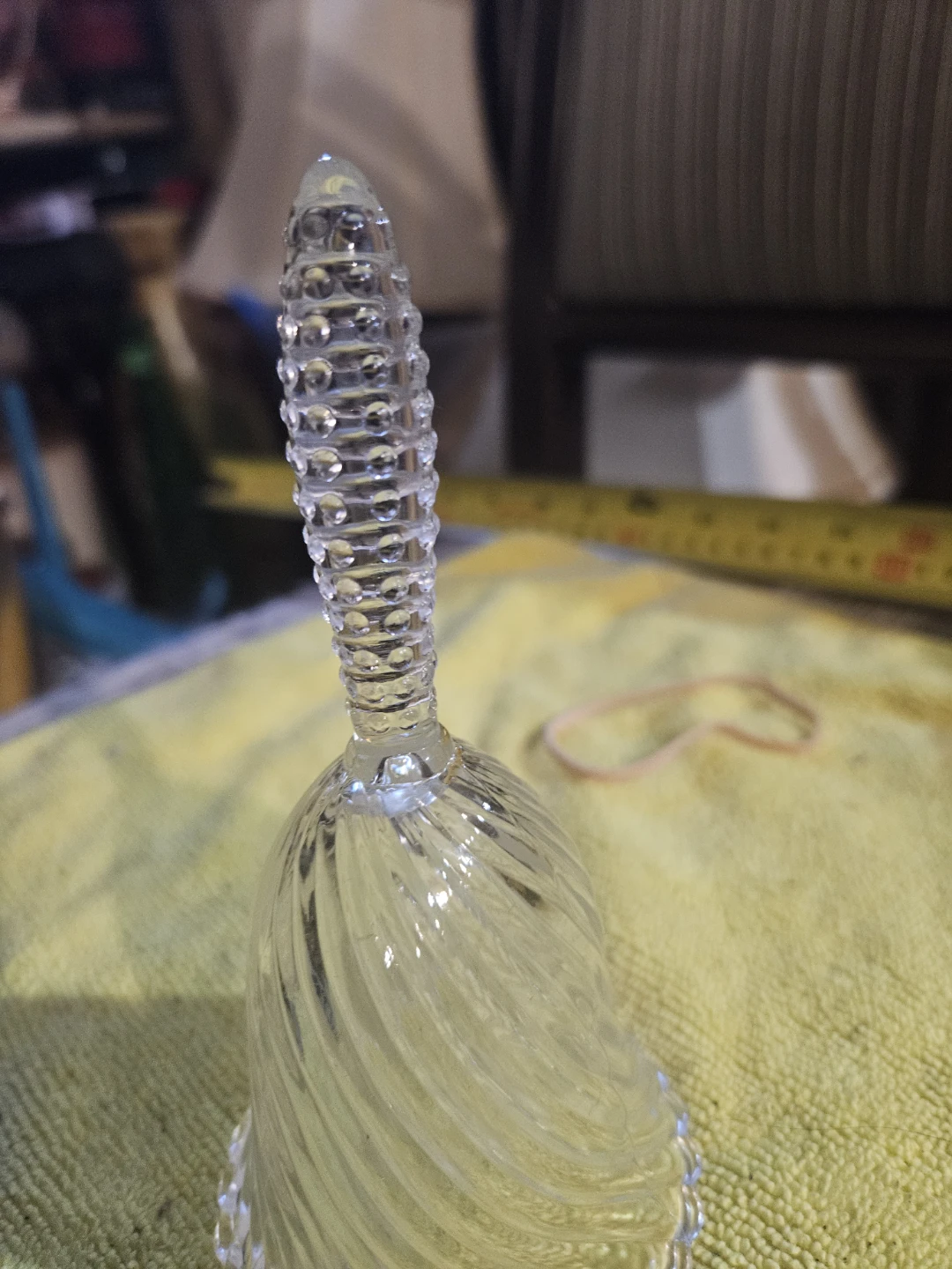 Clear Glass Bell - photo 3