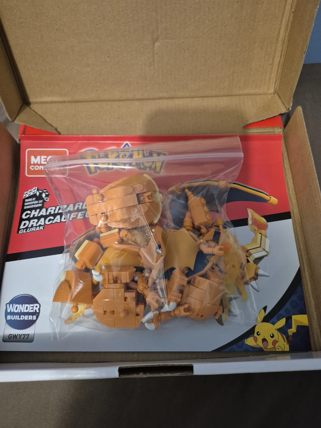 RARE Mega Construx Pokemon Charizard Building Set - photo 2