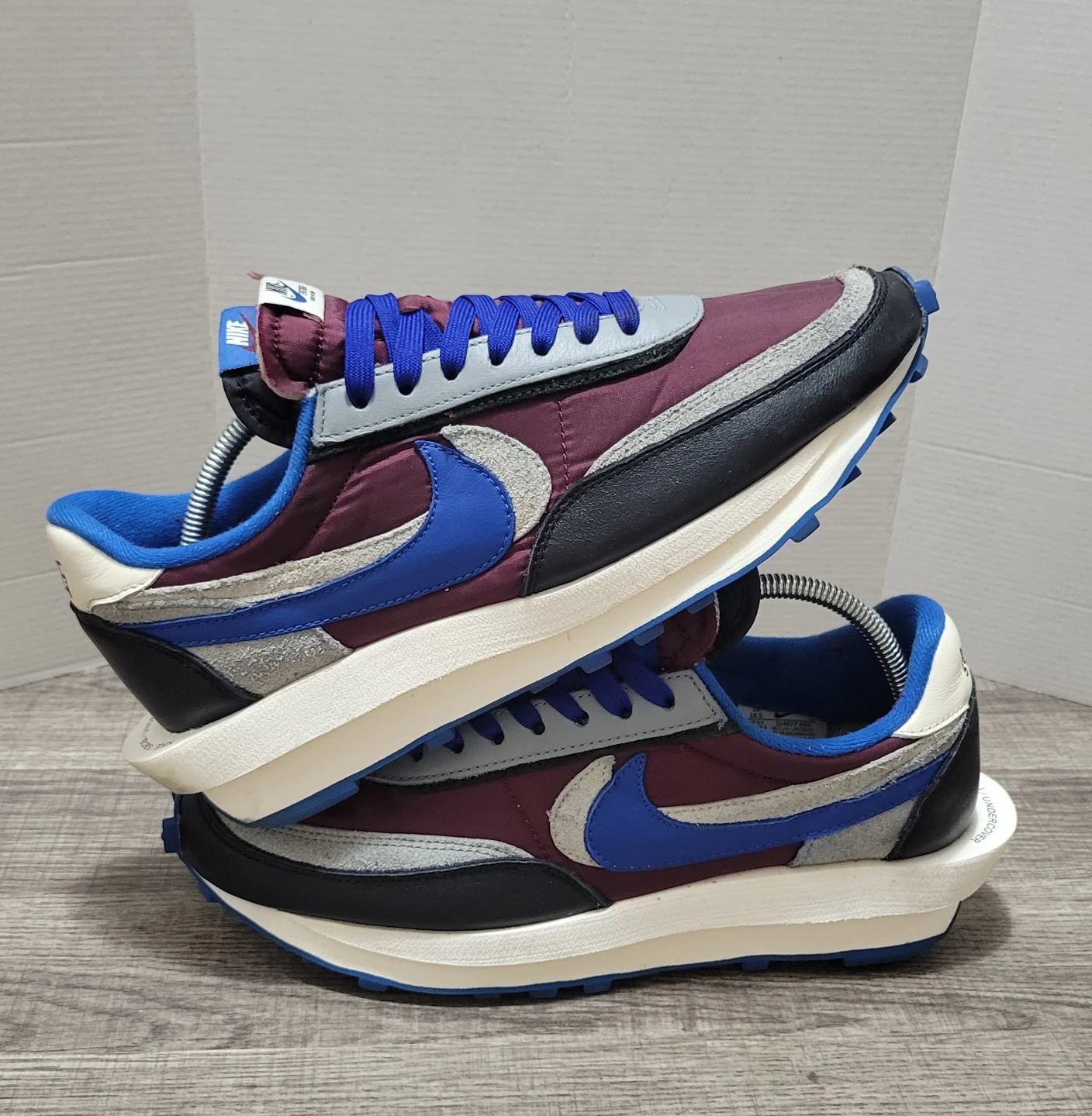Nike Sacai Undercover LDWaffle "Night Maroon" Size 10.5 - photo 4