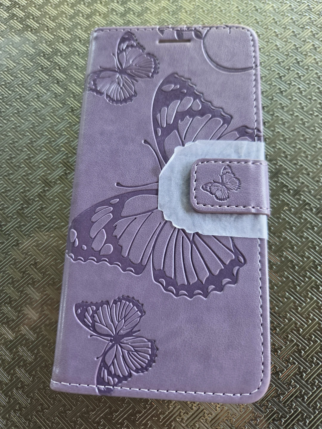Purple Butterfly Wallet Phone Case