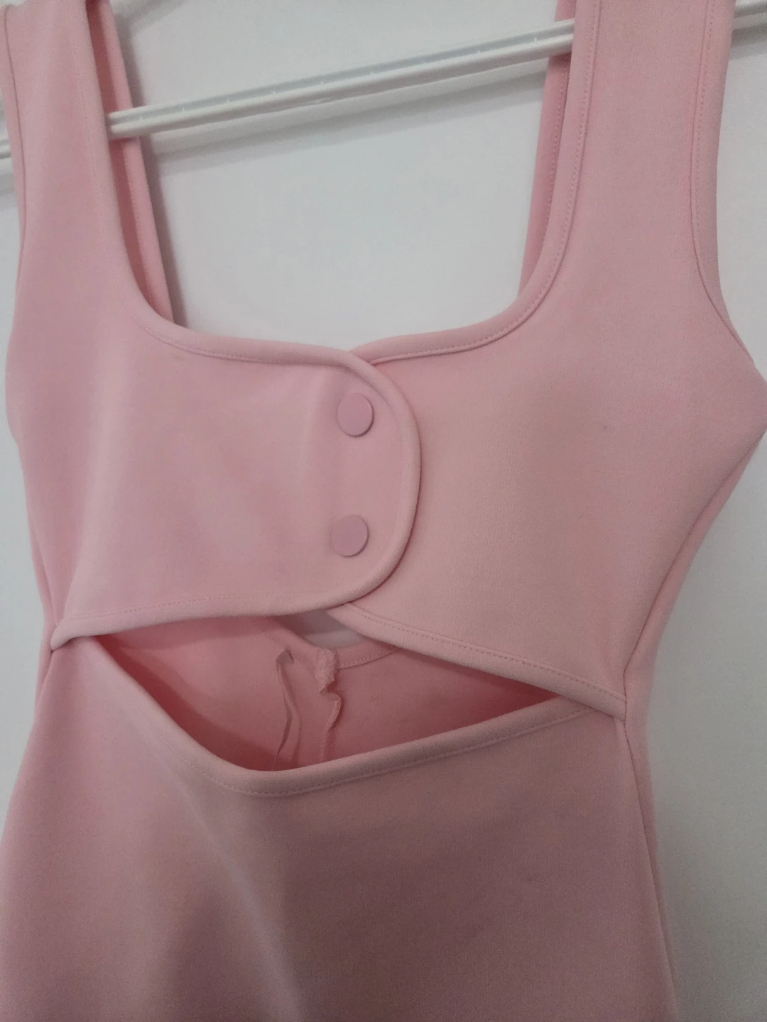 ZARA - Pink Cutout Mini Dress - photo 2