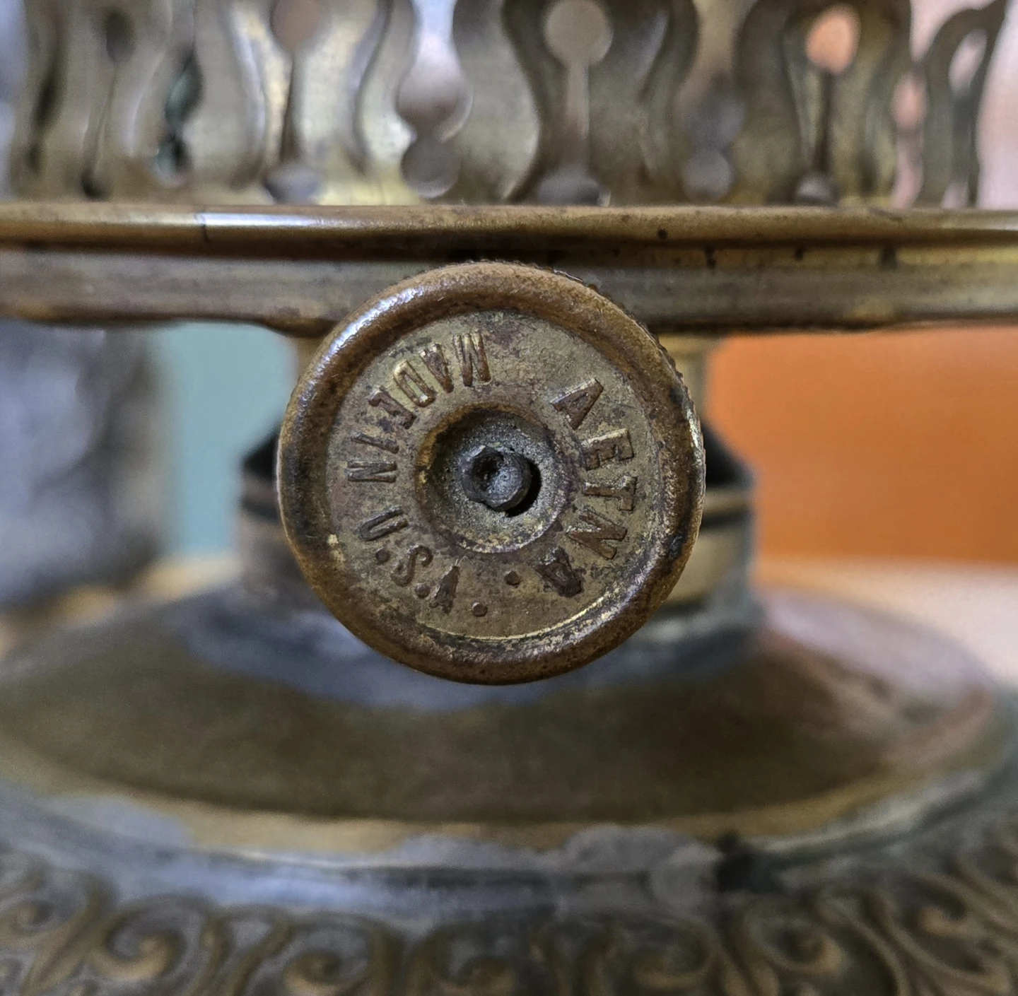 Antique Oil Lamp - photo 5