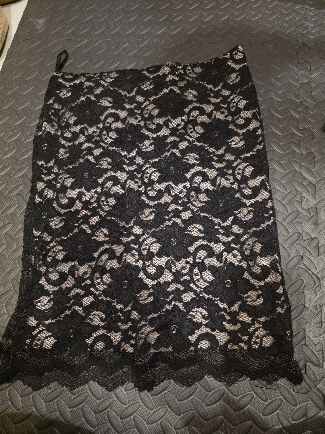 Black Lace Skirt