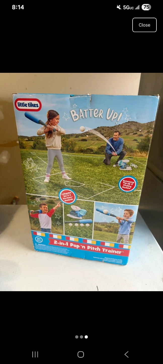 Little tykes 2 in 1 pop n pitch