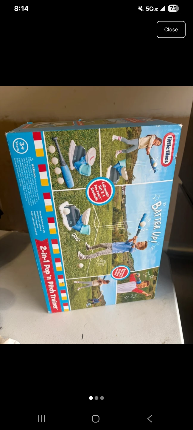 Little tykes 2 in 1 pop n pitch - photo 2