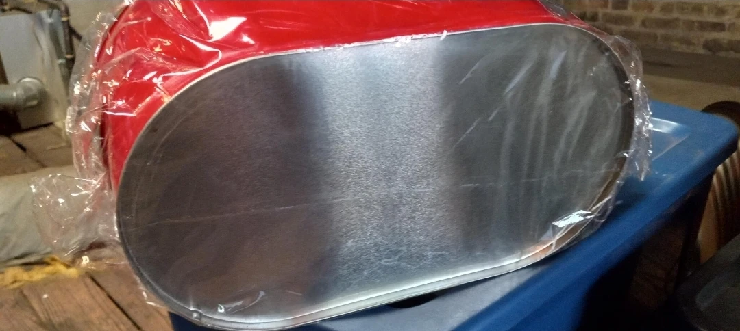 Mrs. Fields Red Oval Tin Basket - photo 3