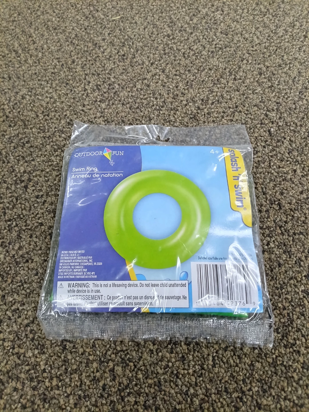 Inflatable Swim Ring