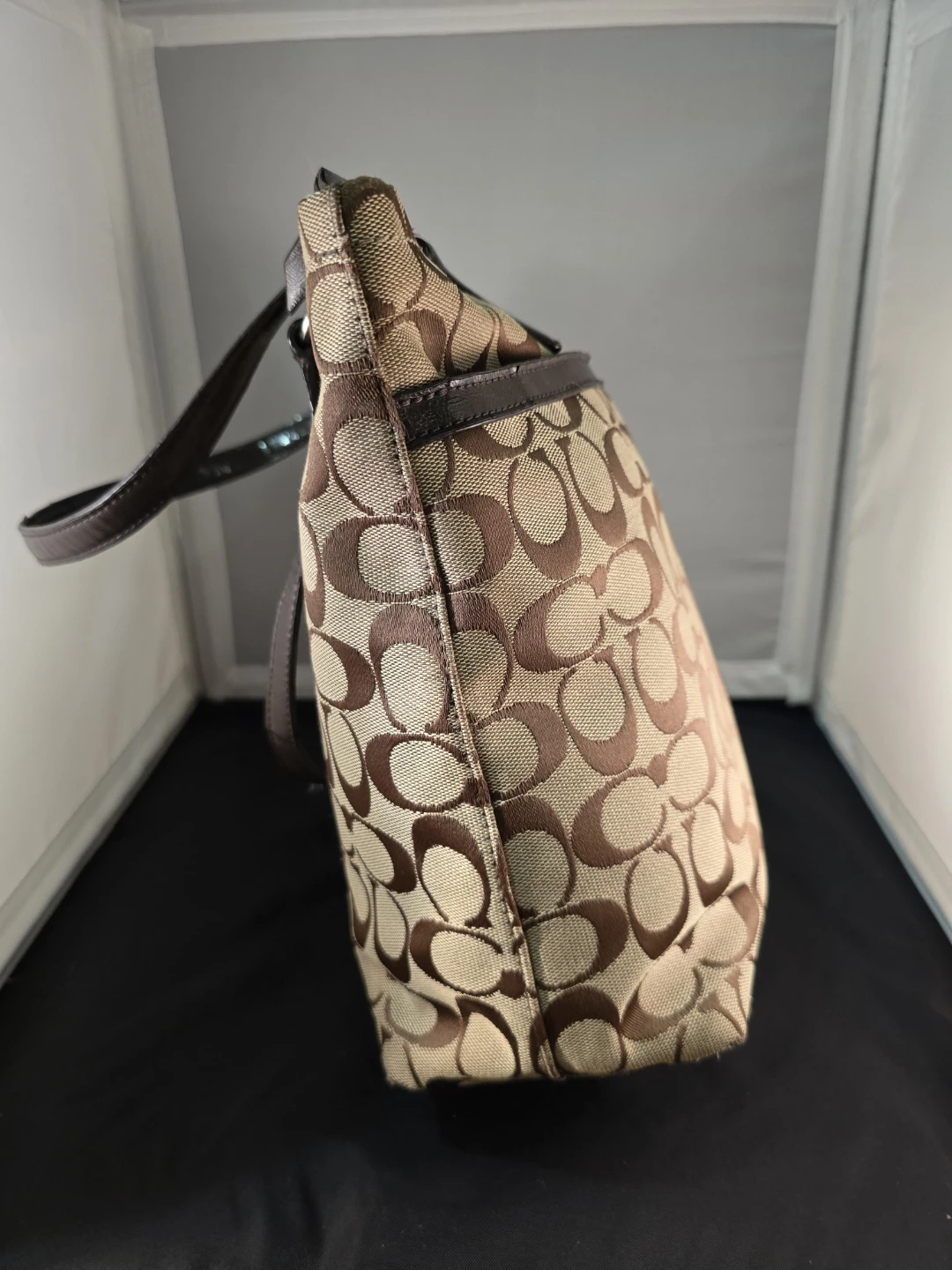 Coach Signature Monogram Tote Bag - photo 4