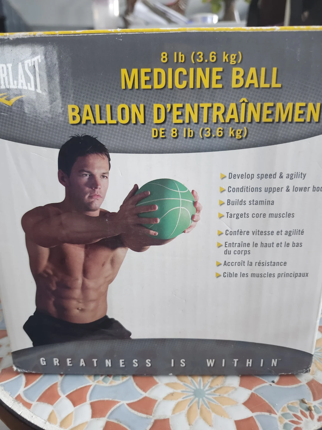 Everlast 8 lb Medicine Ball - photo 4