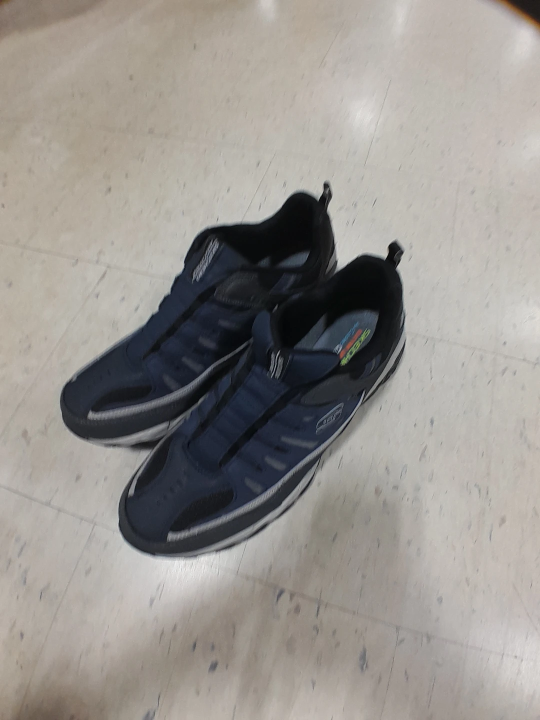 Skechers Navy Blue Athletic Shoes Men's Size 15 - photo 3