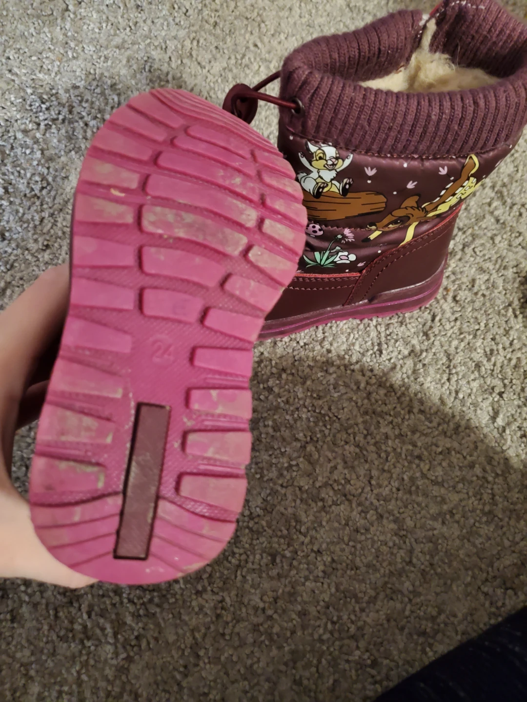 Kids Winter Boots Size 24 or around 7 - photo 2
