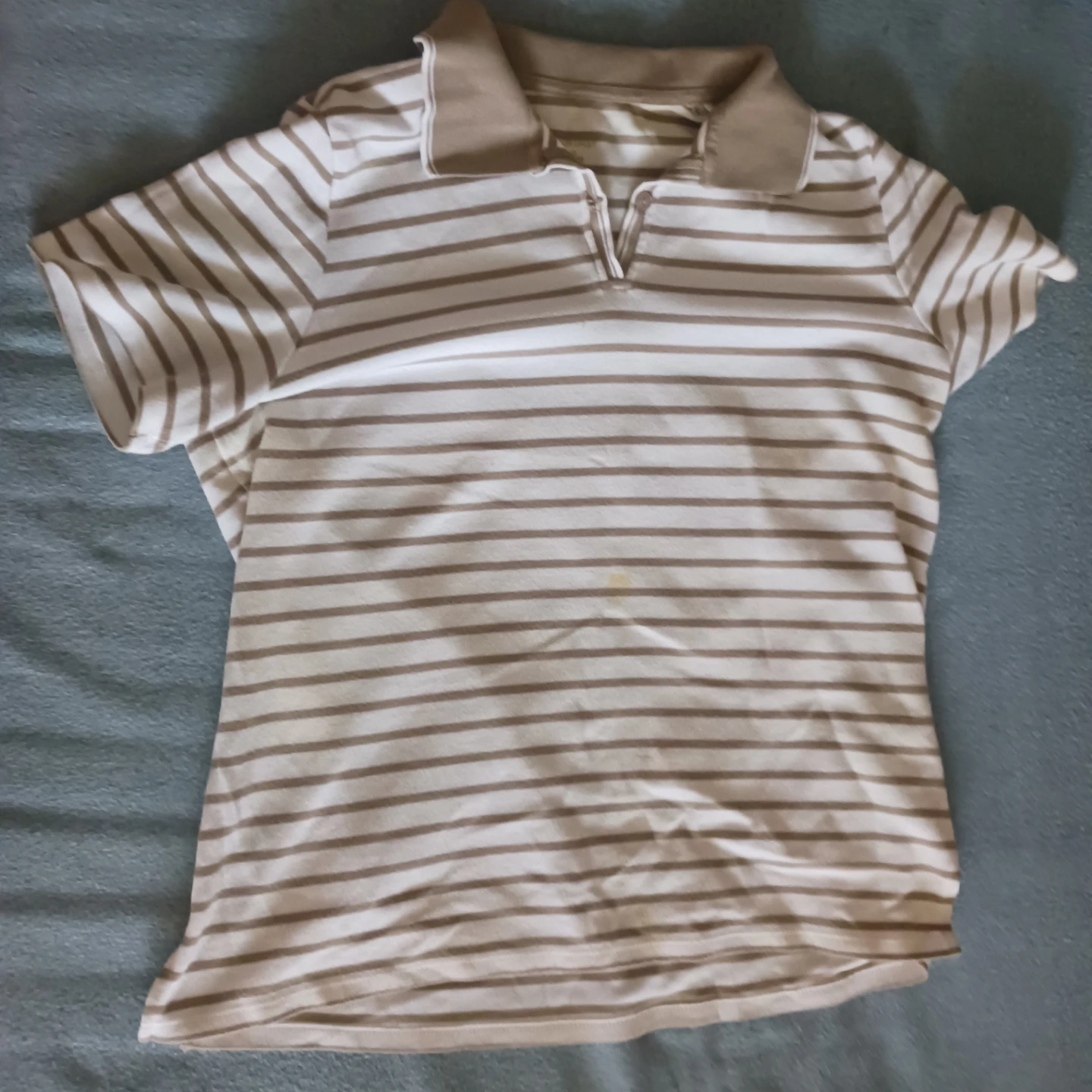 Allison Daley Striped Polo Shirt - photo 2
