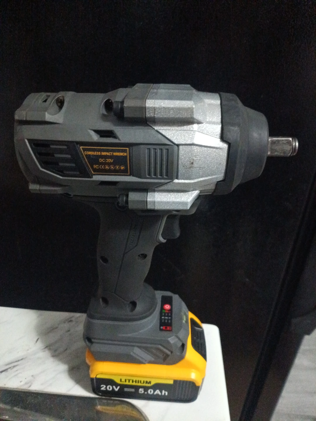 DIYToolZ Cordless Impact Wrench 20V 5.0Ah - photo 3