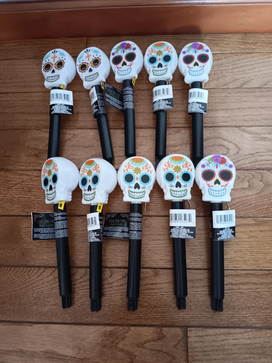 Halloween skeleton solar stake light