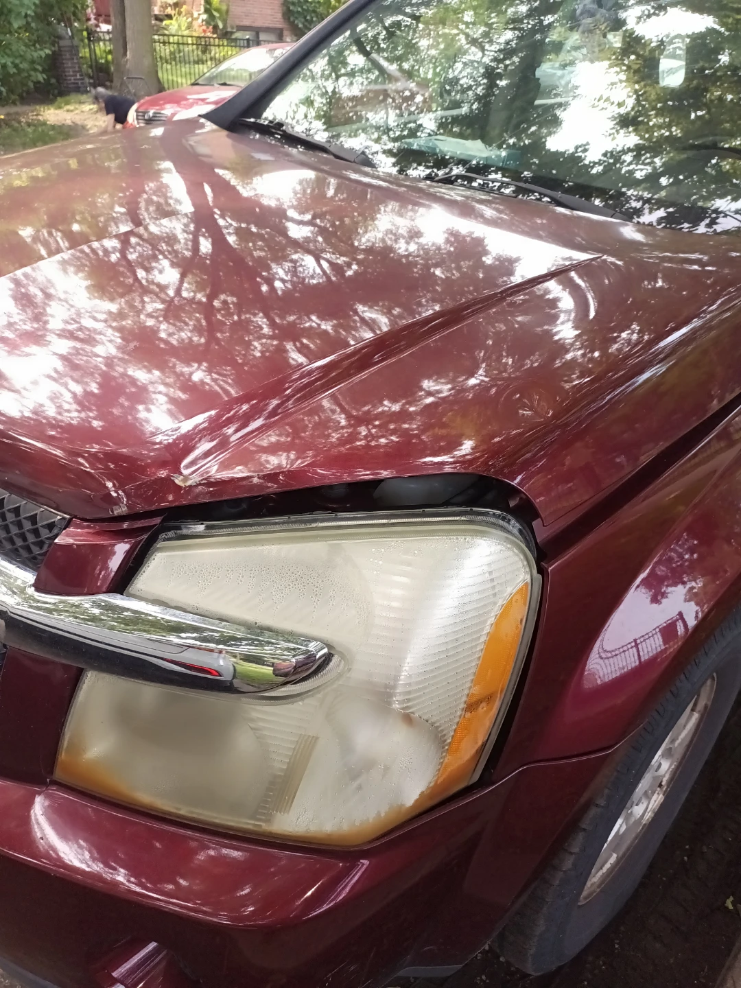 2007 Chevrolet Equinox LS Burgundy - photo 4