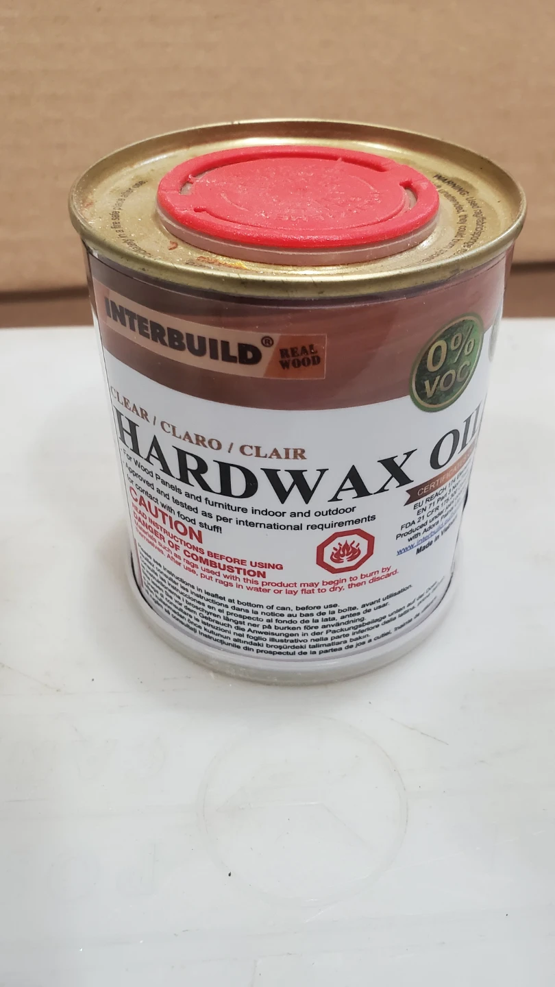 Interbuild Hardwax Oil for Wood Panels and Furniture - photo 3