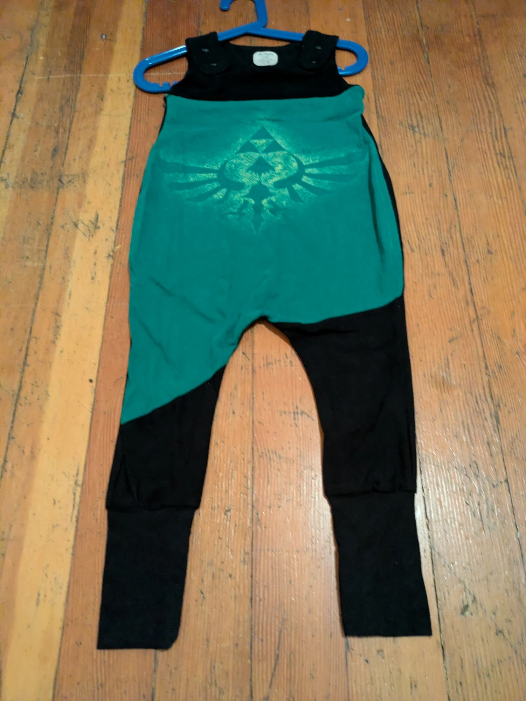 One of a Kind Zelda Triforce Romper