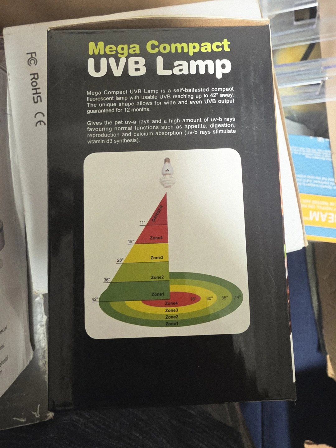Mega Compact UVB Reptile Lamp Bulb - 13W - photo 3