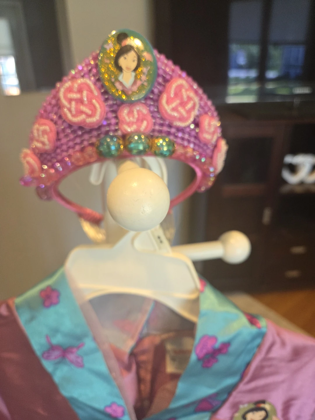 Disney Store Mulan Costume Dress Size 7/8 - photo 2