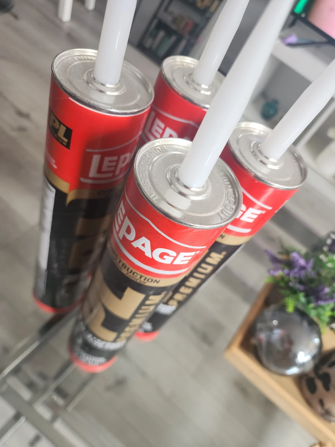 LePage PL Premium Construction Adhesive - 3 x 825 mL Tubes - photo 3