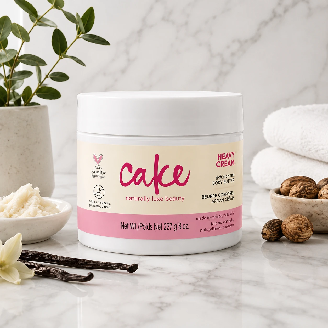 Cake Beauty Heavy Cream Smoothing Body Butter