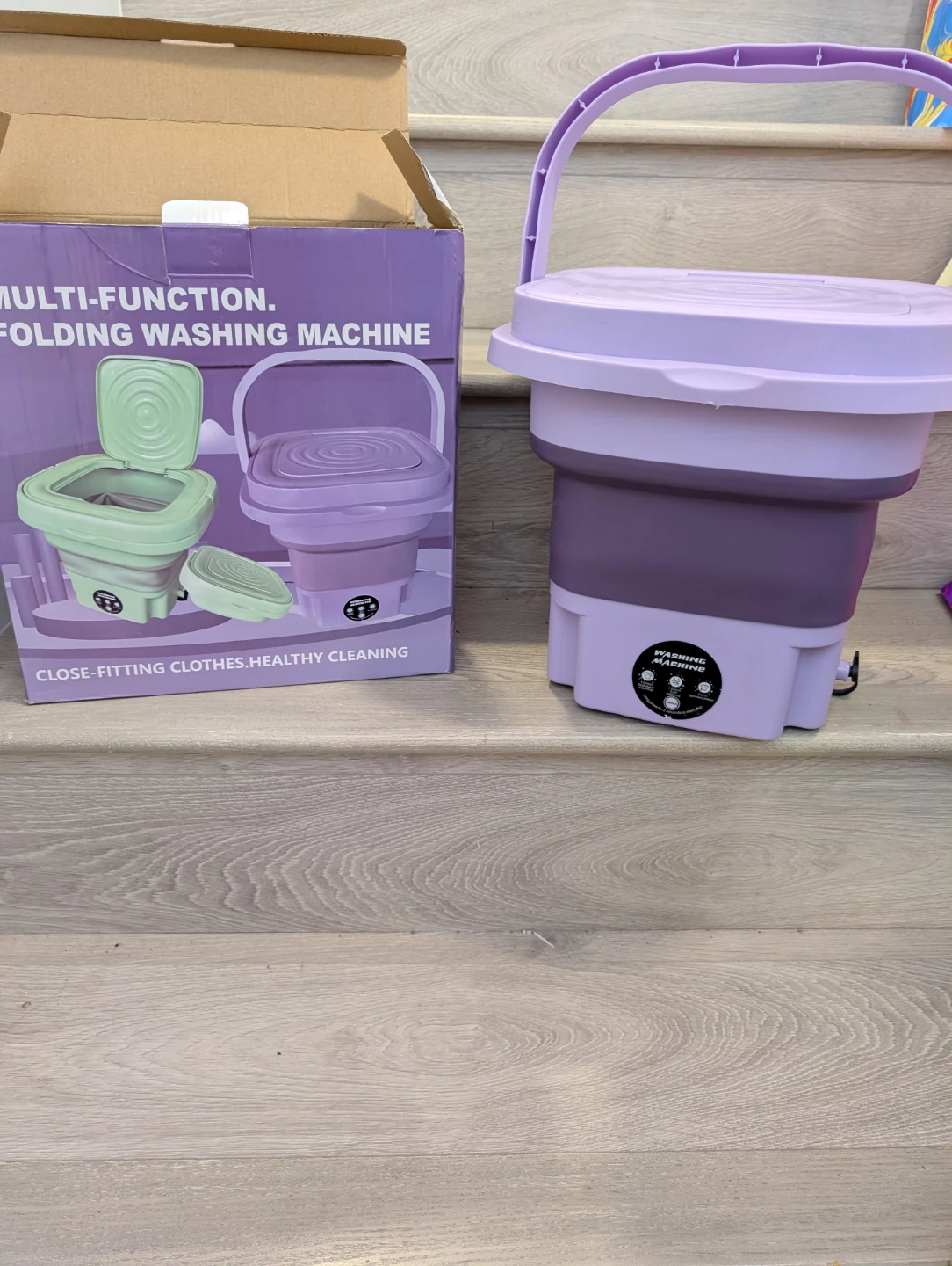 Mini Folding Portable Washing Machine - photo 2