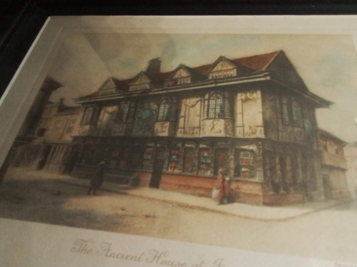 Framed Print "The Ancient House at Ipswich" - photo 3