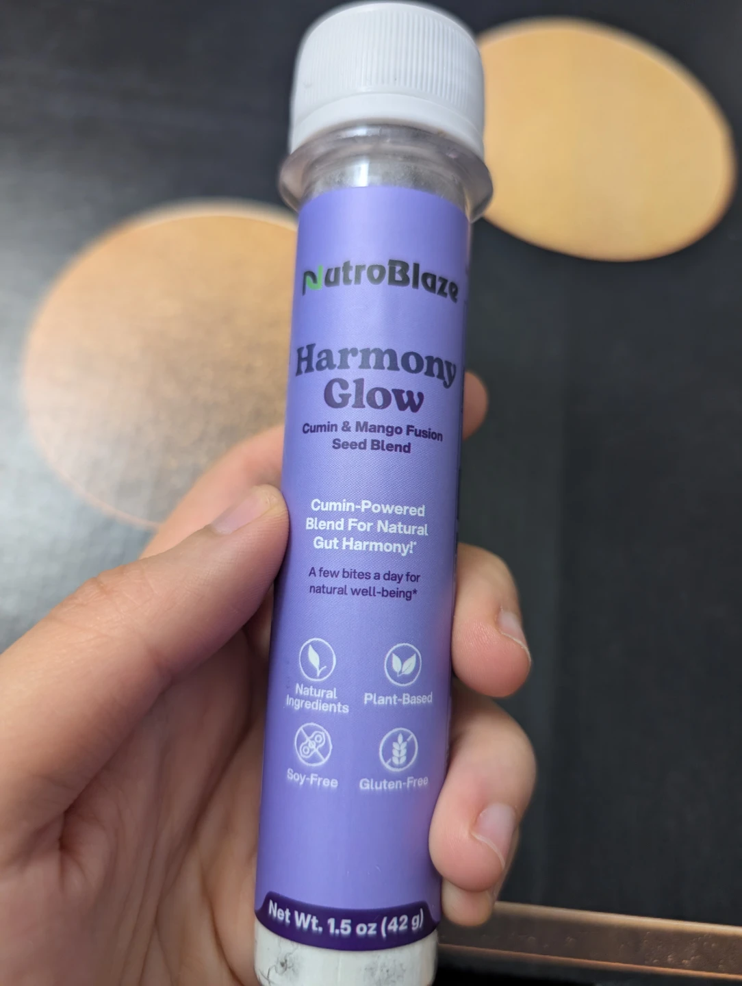 NutroBlaze Harmony Glow Cumin & Mango Fusion Seed Blend 1.5 oz