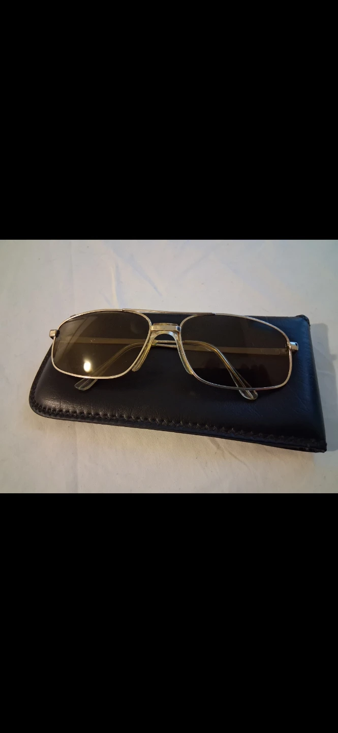 Aviator Sunglasses with Case