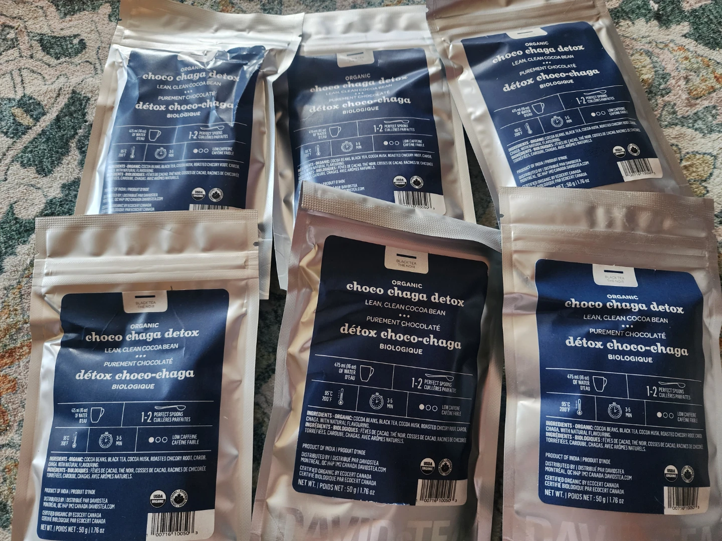 Organic Choco Chaga Detox Drink Mix (50g)