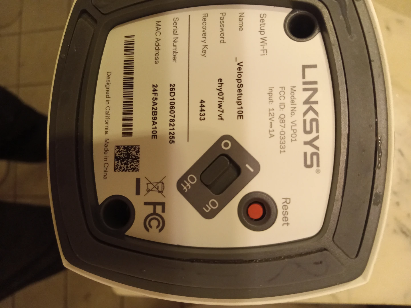 Linksys Velop WiFi System VLPD01 - photo 2