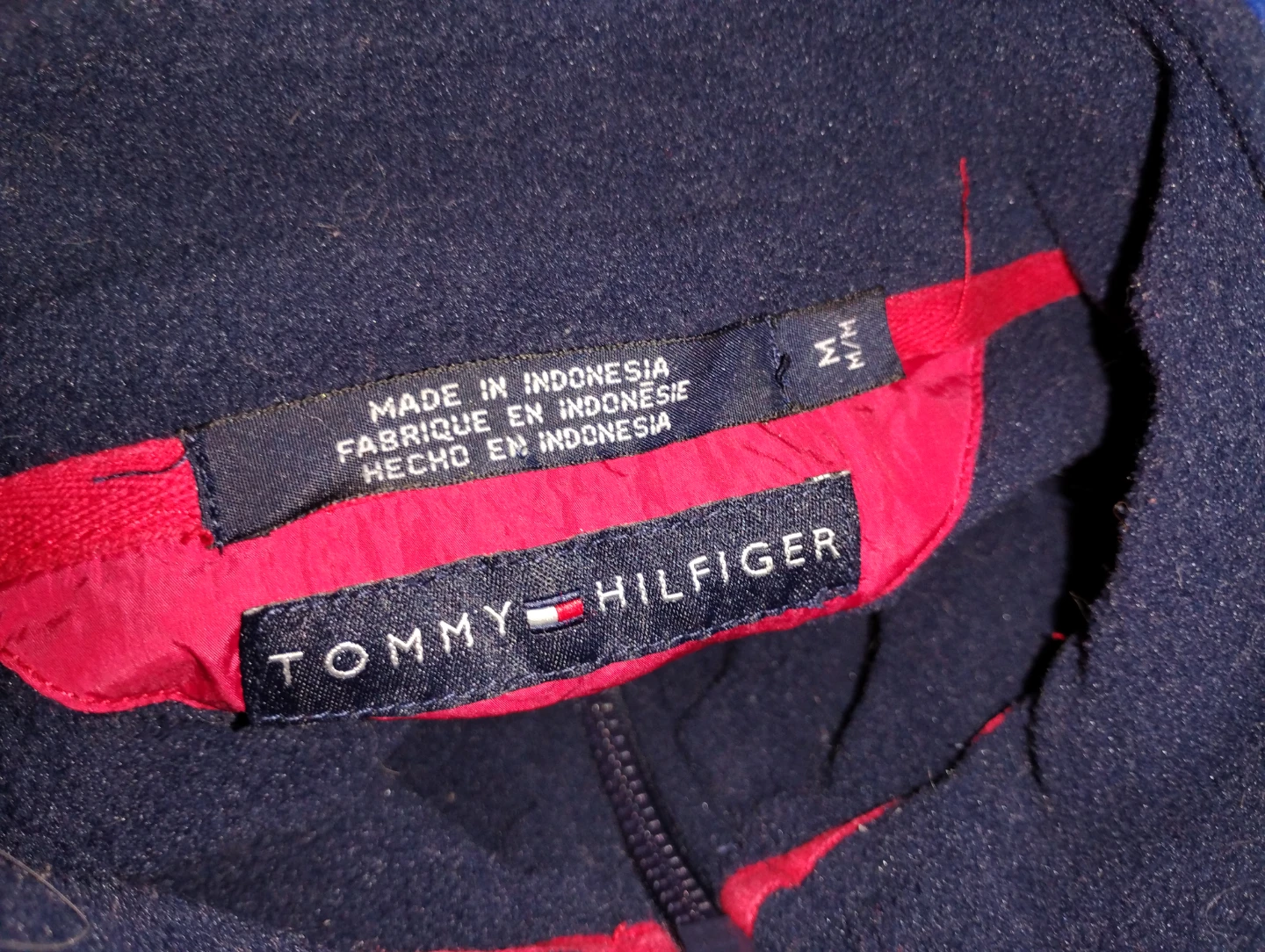 Tommy Hilfiger Fleece Jacket - Blue/Black - Size M - photo 4