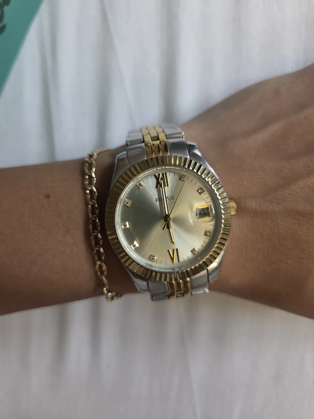 Fossil Two-Tone Watch - photo 2