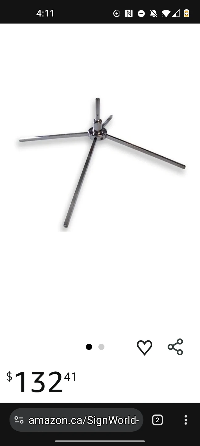 Metal Flag Pole Base Stand - photo 5