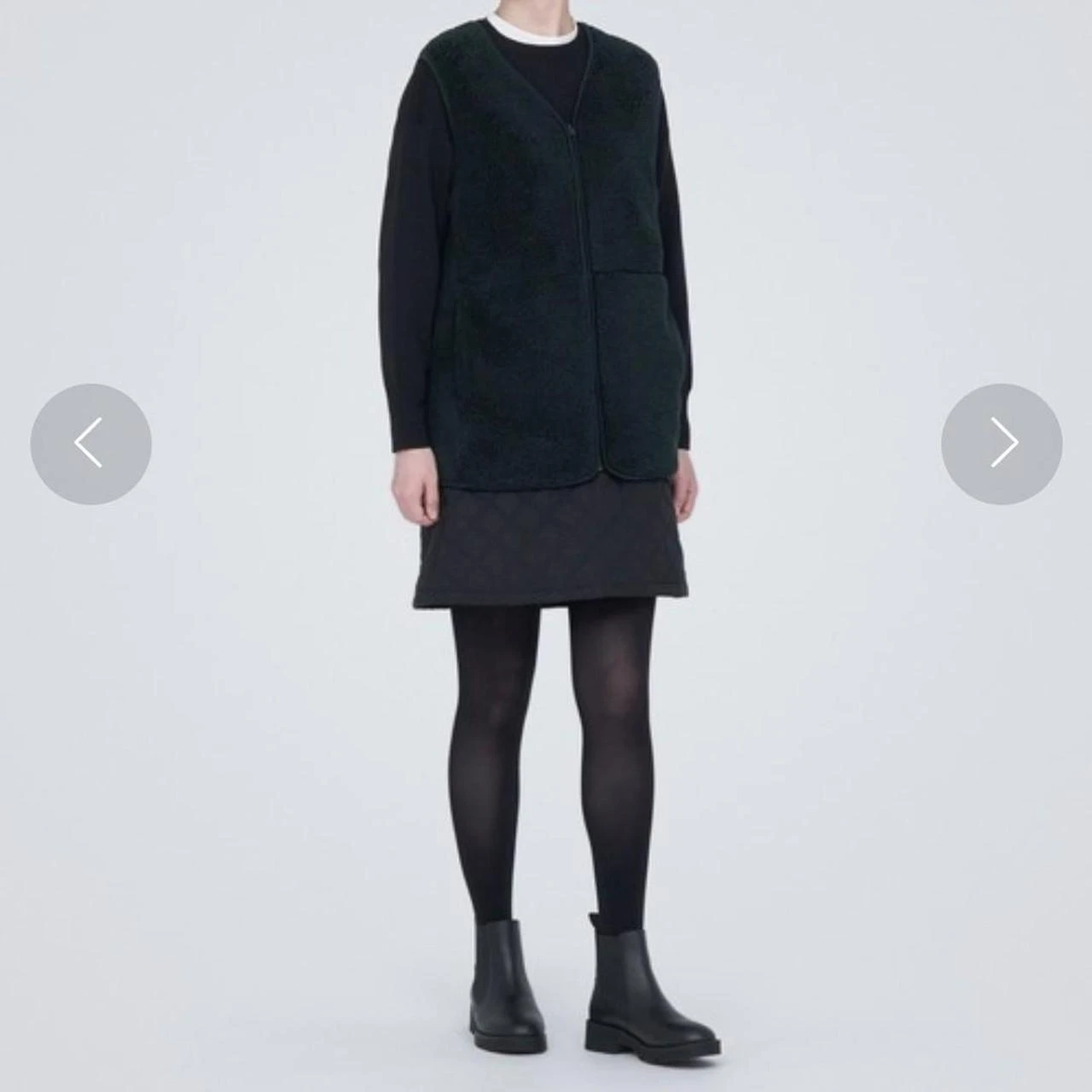 Muji fleece vest - photo 4