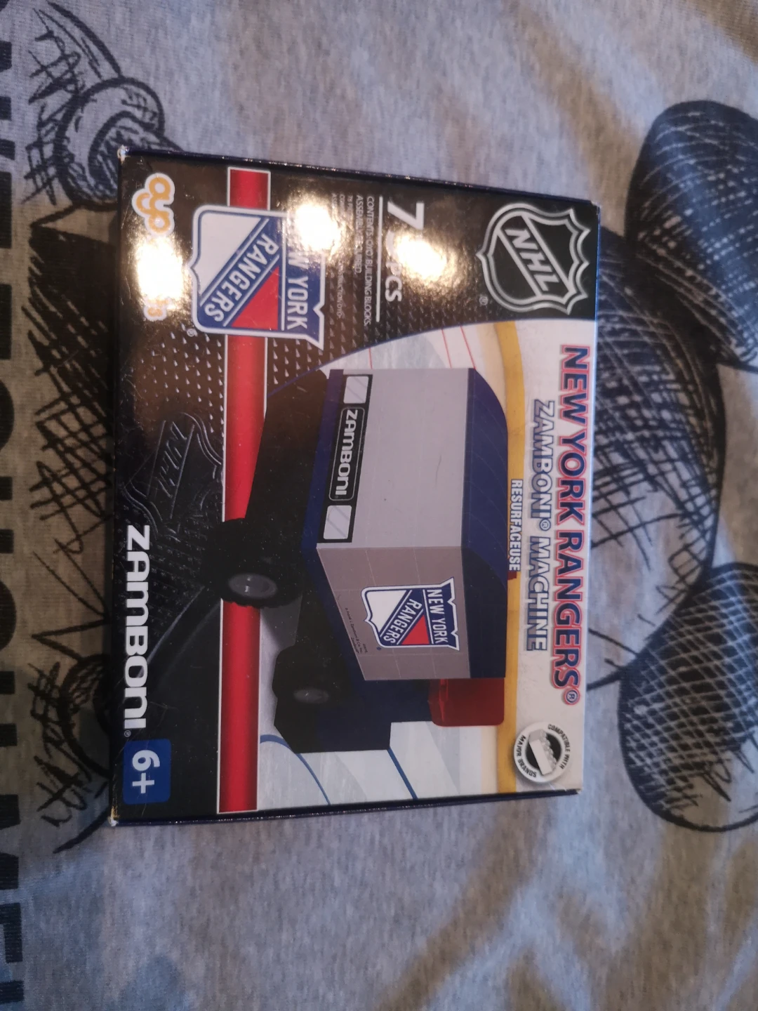 Oyo Sports New York Rangers Zamboni Machine Building Set - photo 2