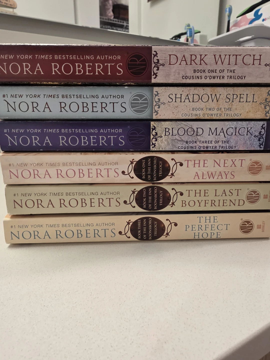 2 Nora Roberts Trilogy Book Sets