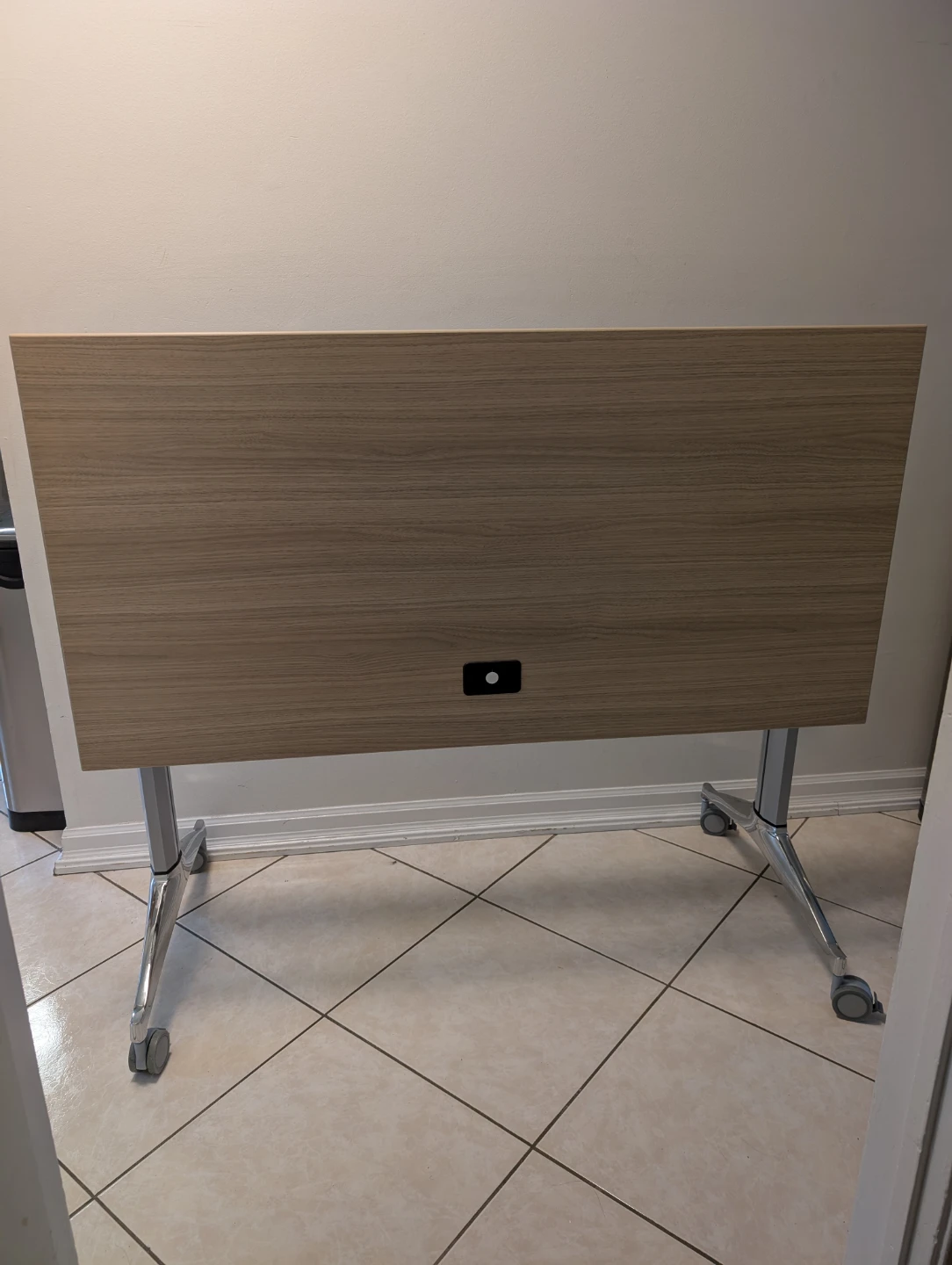 Foldable Table with Locking Wheels - photo 3