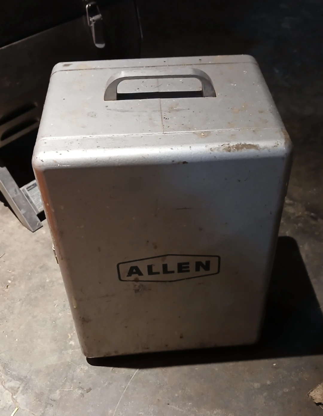 Vintage Allen Electric Engine Diagnostic Set with manuals