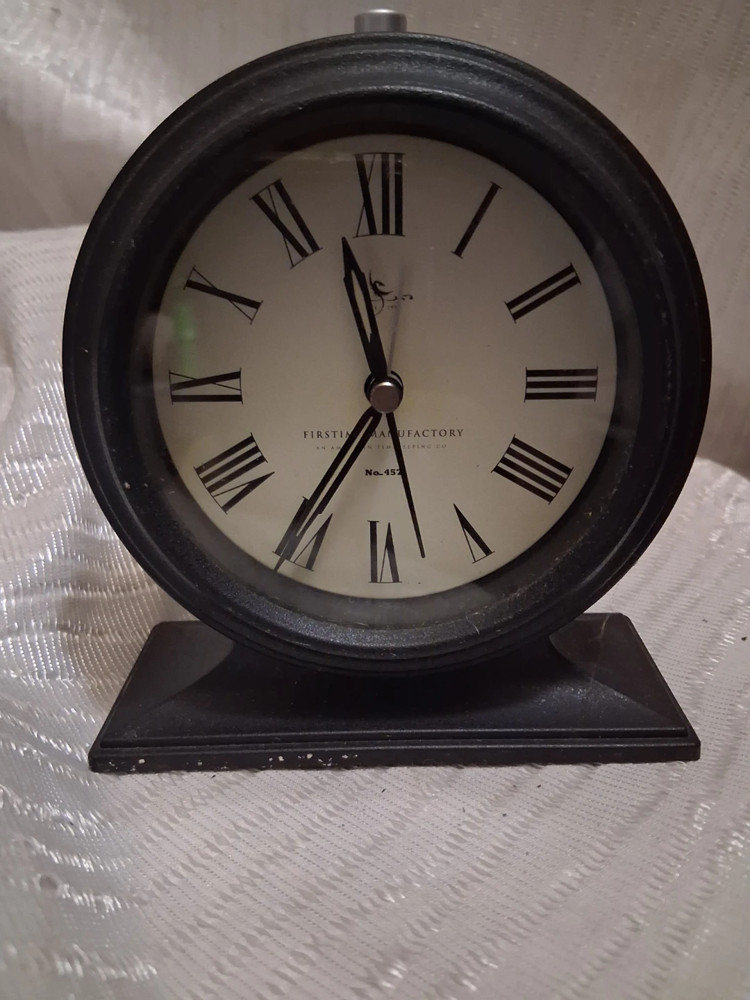 Vintage Firstime Manufacturing Co. Alarm Clock