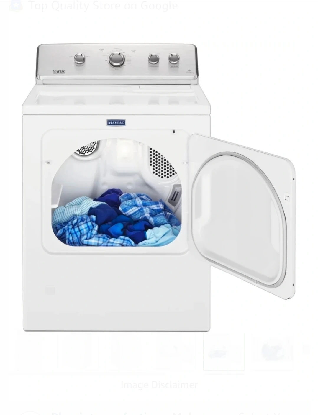 Maytag White Electric Dryer - photo 5