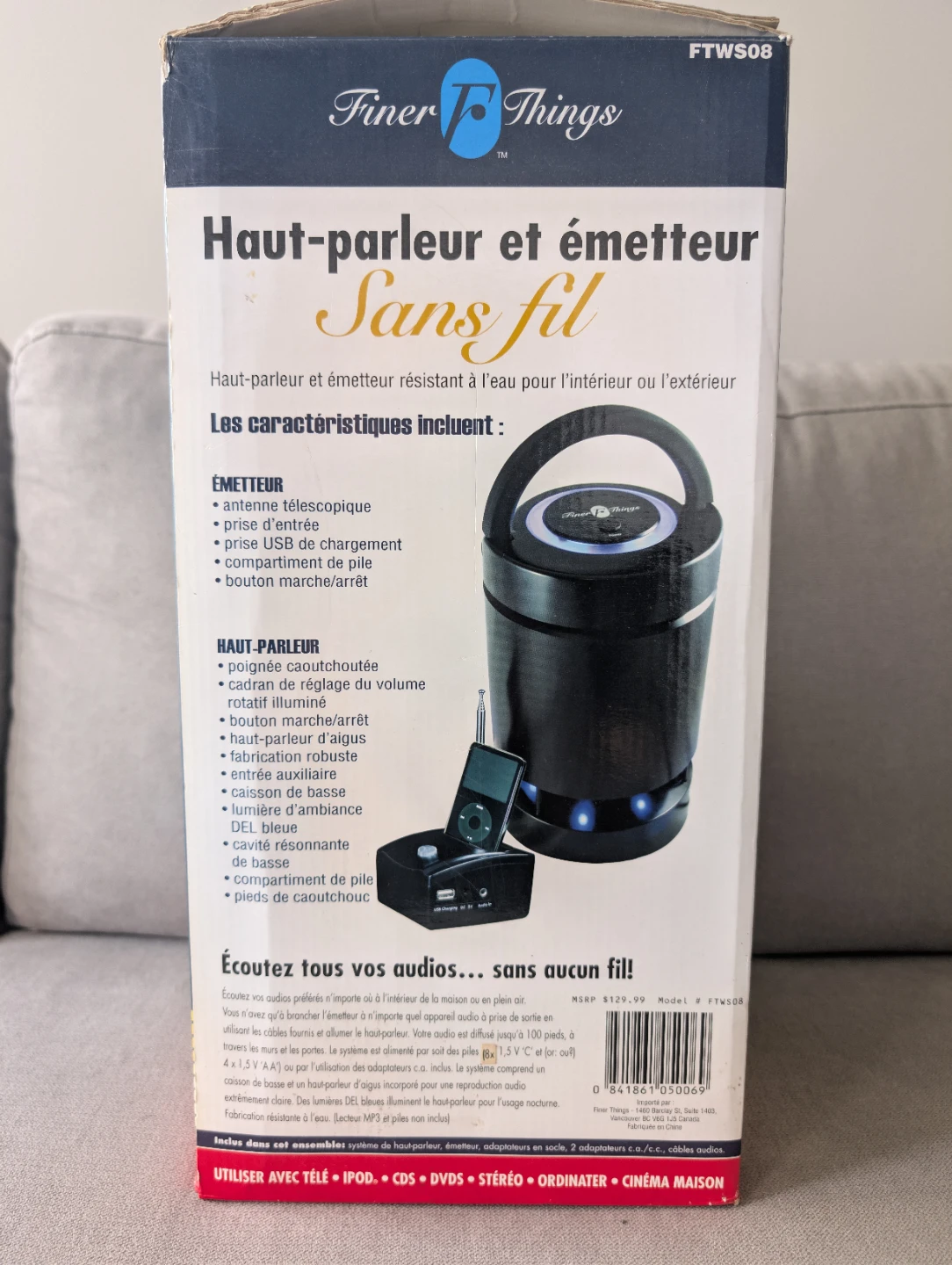Brand New Finer Things Wireless Indoor/Outdoor Speaker - photo 3