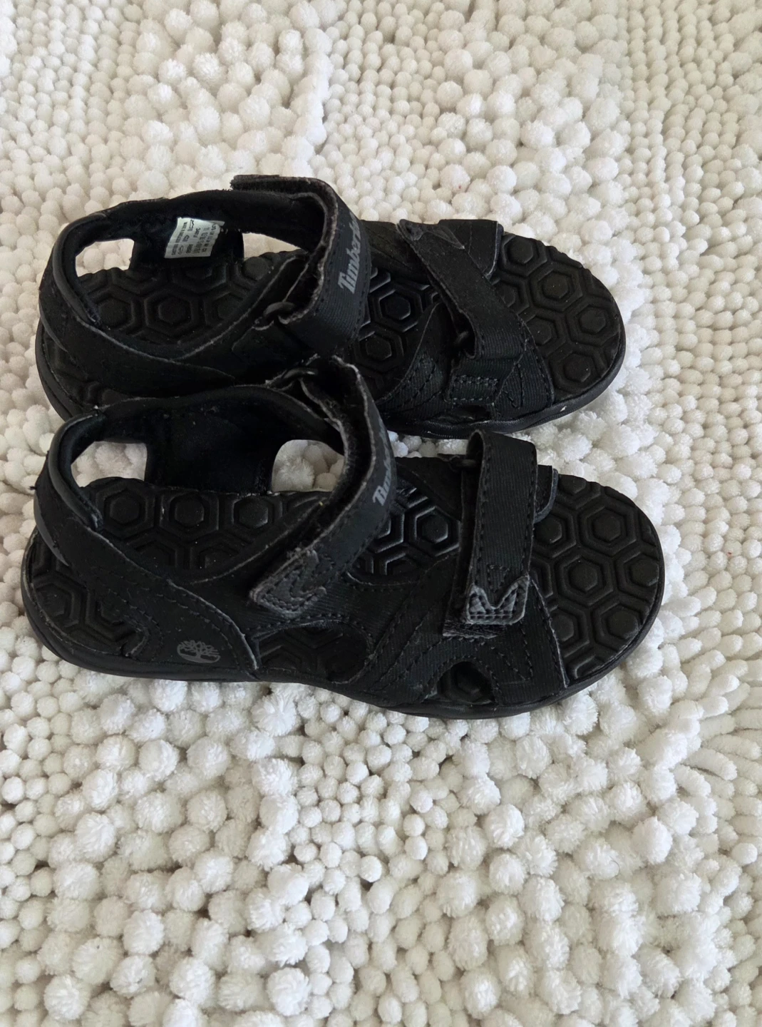 Timberland Kids Black Sandals