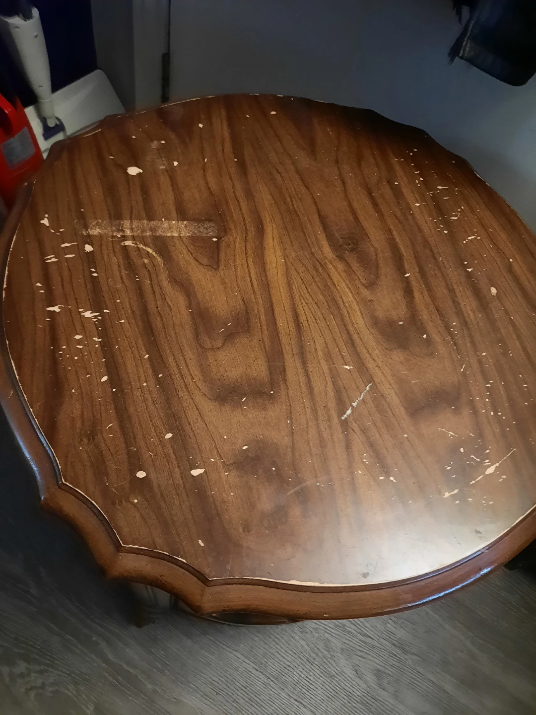 Vintage Wooden Side Table - photo 2